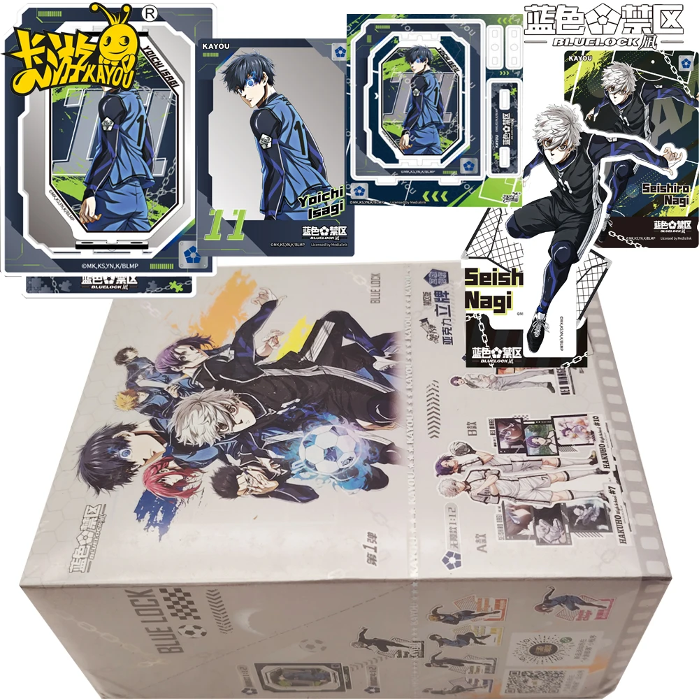 

Original KAYOU Blue Lock Anime Peripheral Acrylic Stand Model Cartoon Q-version Characters Collection Photo Cards Birthday Gifts