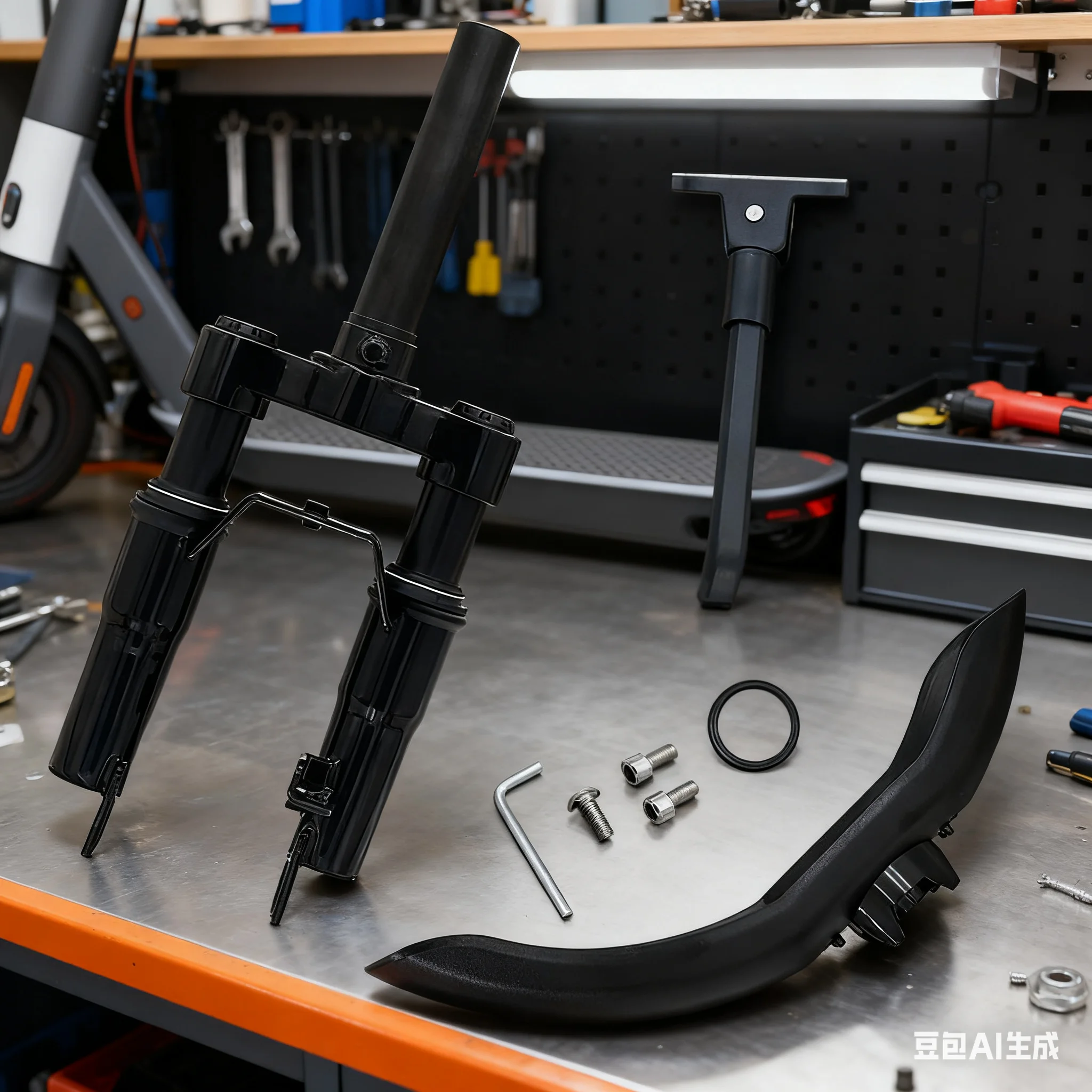 

Амортизатор передней вилки электрического скутера в сборе для Ninebot Max G30/G30LP, амортизатор передней вилки электронного скутера