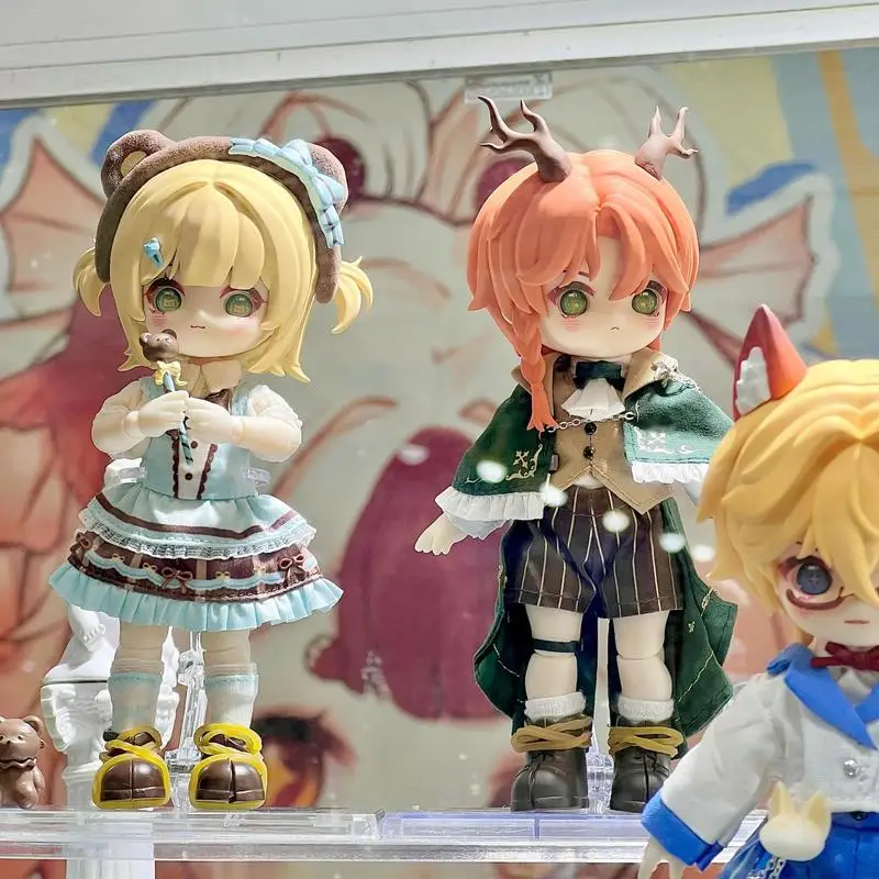 

Новинка 2025 года, серия Fantasy Record NAGI Beast's пятого поколения, подвижная кукла BJD с глухой коробкой, 12 минут, милый MJD ручной работы