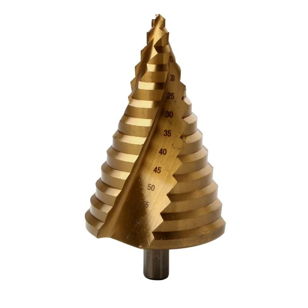 

Extra Large Step Drill Tower 6-65mm Triangular Handle Spiral Groove Bit,Reaming,Cross-Border