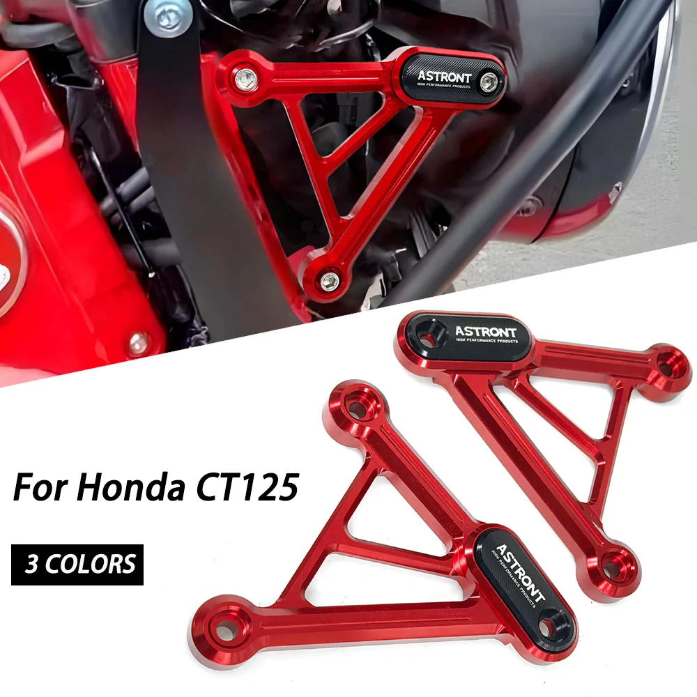 オートバイ-ct125-ヘッドライトブラケット修正アクセサリー-honoda-ct-125-cnc-機械加工サイドマウントブラケットトリム