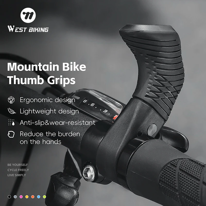 

Внутренняя ручка для велосипеда WEST BIKING, эргономичный дизайн, внутренняя ручка для езды на велосипеде, сверхлегкая ручка для горного велосипеда, ручка для подставки
