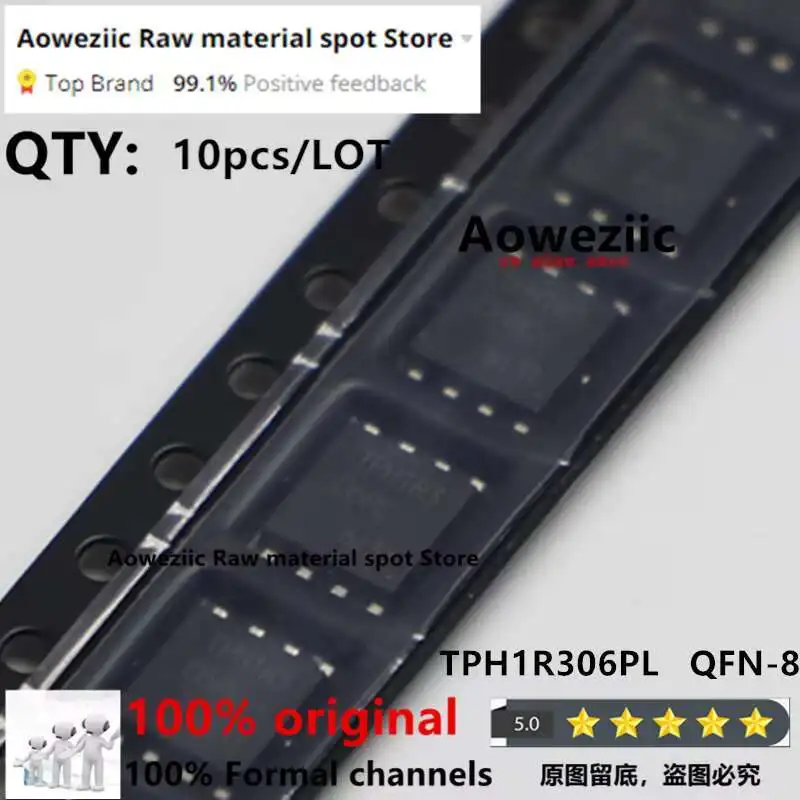 

Aoweziic 2019+ 100% New Imported Original TPH1R306PL TPH1R3 06PL DFN8 Lnternal Resistance MOS Tube