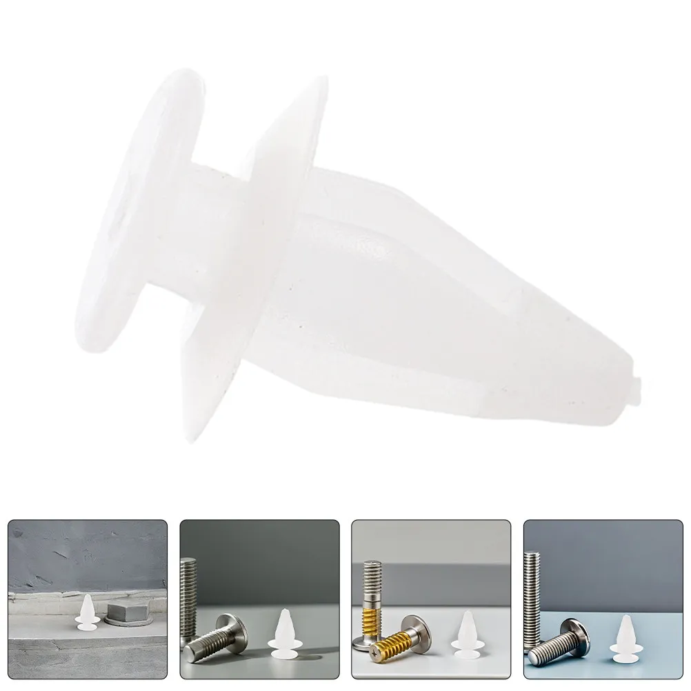 100Pcs Automotive Door Panel Clips Plastic Retainer Clips for Car Interior Trim Panels Quick Fit Replacement Spares for Multiple
