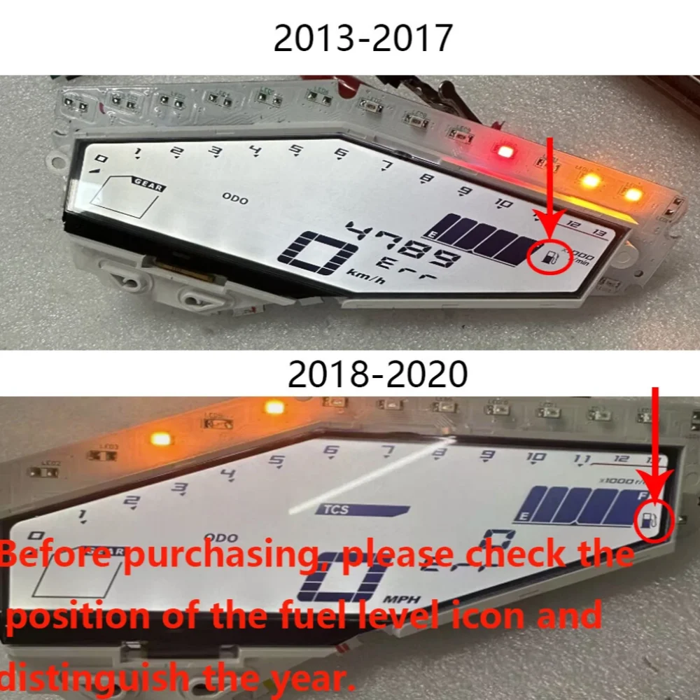 

LCD Display Speedometer Instrument Cluster For YAMAHA MT09 2013-2020 FZ09