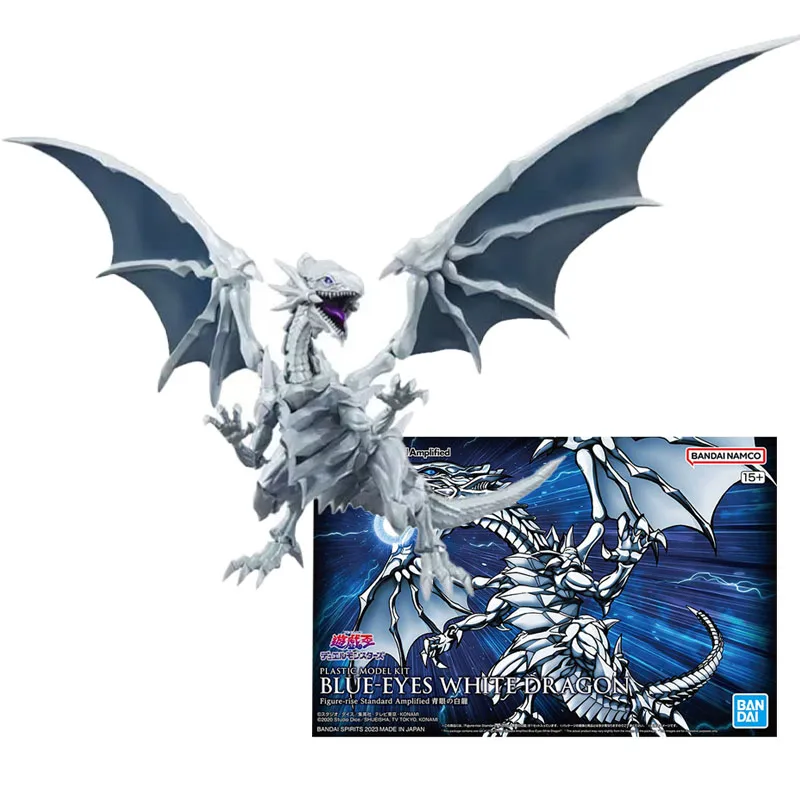 

Bandai Figure-rise Standard FRS Amplified BLUE EYES WHITE DRAGON Action Figure kit Assembly model Anime Toys Boys Gifts Children