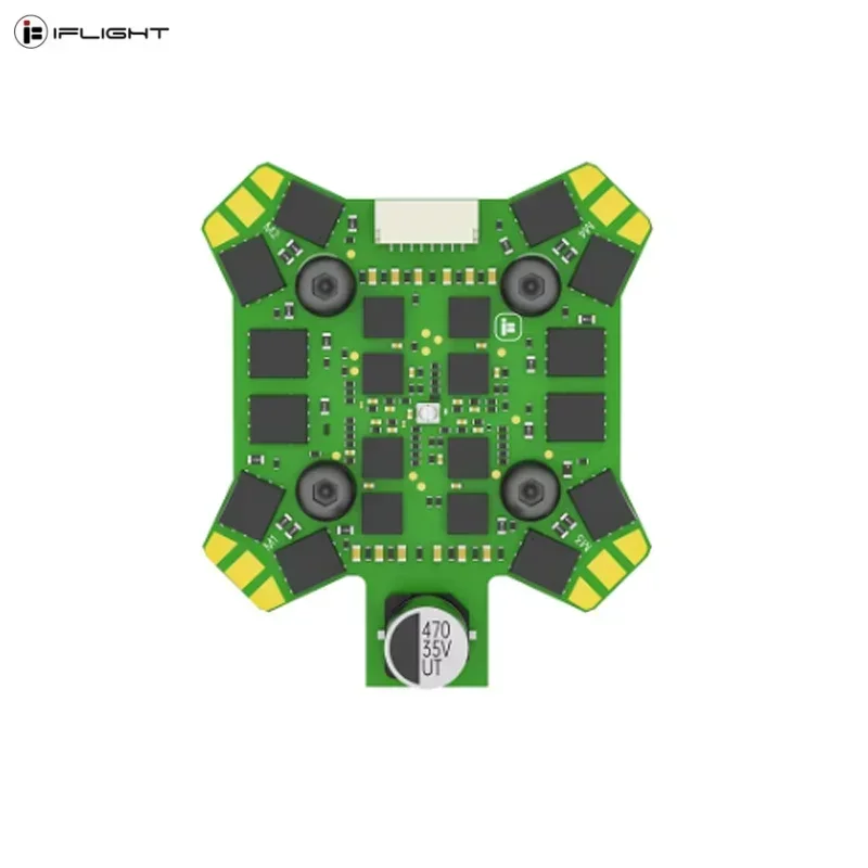 Pila iFlight BLITZ Mini F7 E55R - F7 V1.2 FC y E55R 4 en 1 ESC, 2-6S, bajo ruido eléctrico, para RC FPV Gear