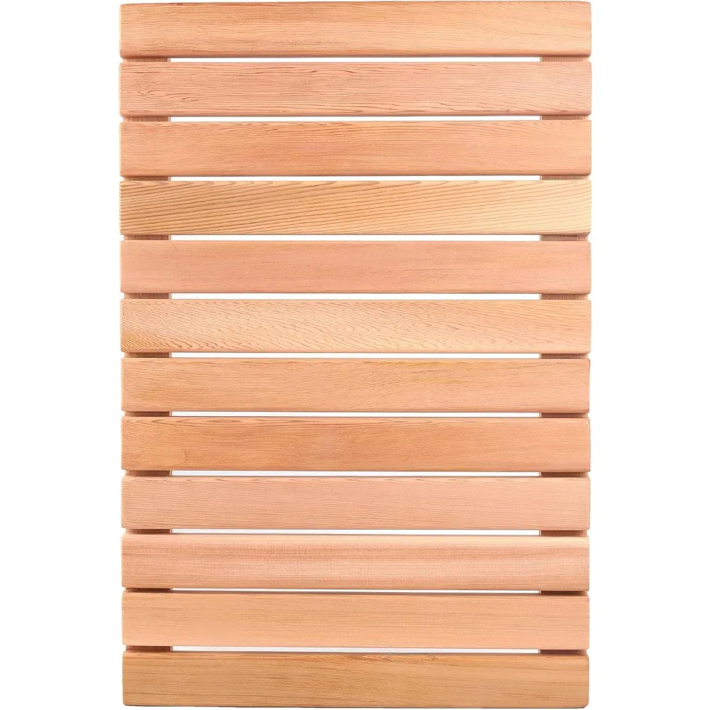 

Деревянный коврик для душа, нескользящий большой коврик для ванной для ванны, спа-сауны, использования в помещении и на открытом воздухе