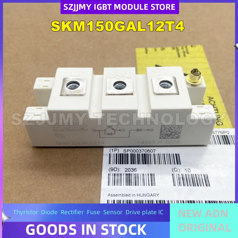 SKM150GAL12T4 SKM100GAL123D SKM100GAL12T4 SKM75GAL123D SKM75GAL12T4 SKM50GAL12T4 NEW ORIGINAL IGBT MODULE IN STOCK