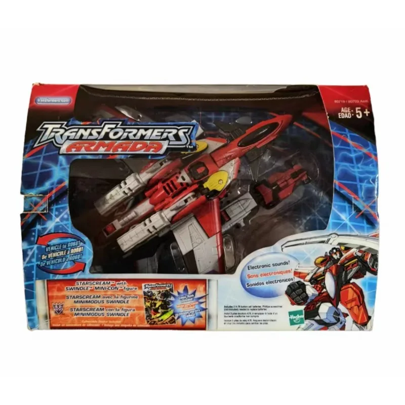 Original Hasbro Transformers STARSCREAM Action Figure Model