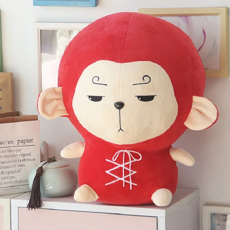 Hwayugi A Korean Odyssey Monkey King Journey To West Plush Toy Stuffed Doll TV Model Soft Pillow Cushion Hand Warm Boy Girl Gift