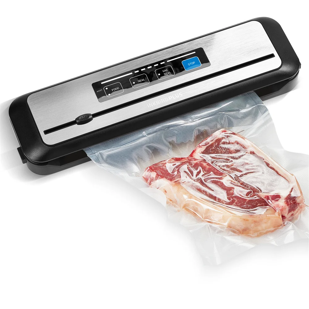 Ink- Sealautomático à Vácuo Máquina de Selagem Cortador Embutido Mais Longo Preservation Modos de Selagem Secos e Moist Ink-vs01