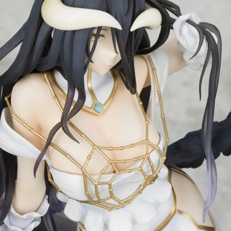 F:NEX Originele:OVERLORD Ainz Ooal Gown albedo 26-32 cm PVC Action Figure Anime Figuur Model Speelgoed Figuur collectie Pop Gift