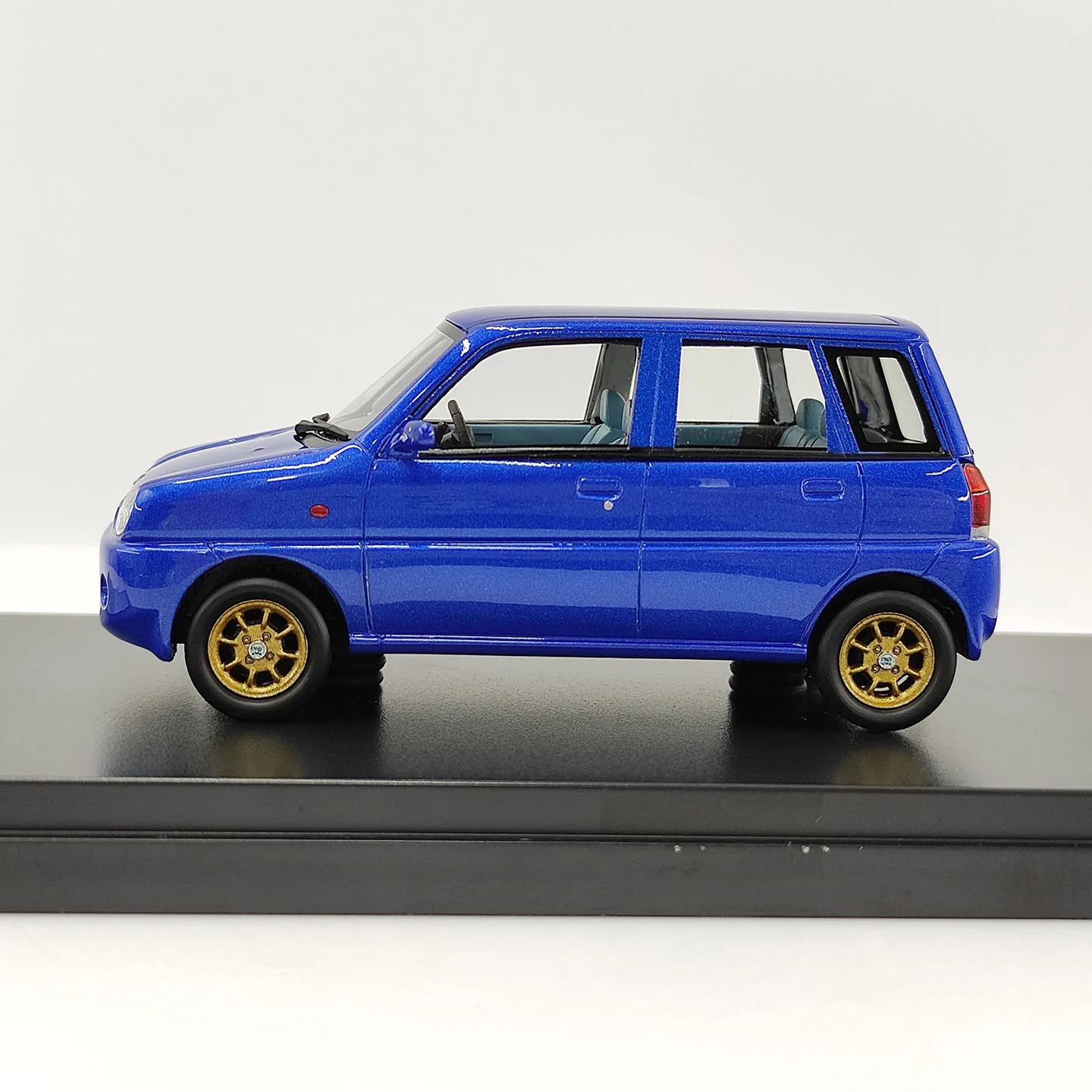 Hi-Story 1:43 Scale Subaru PLEO NICOT 2002 Blue Resin Car Model