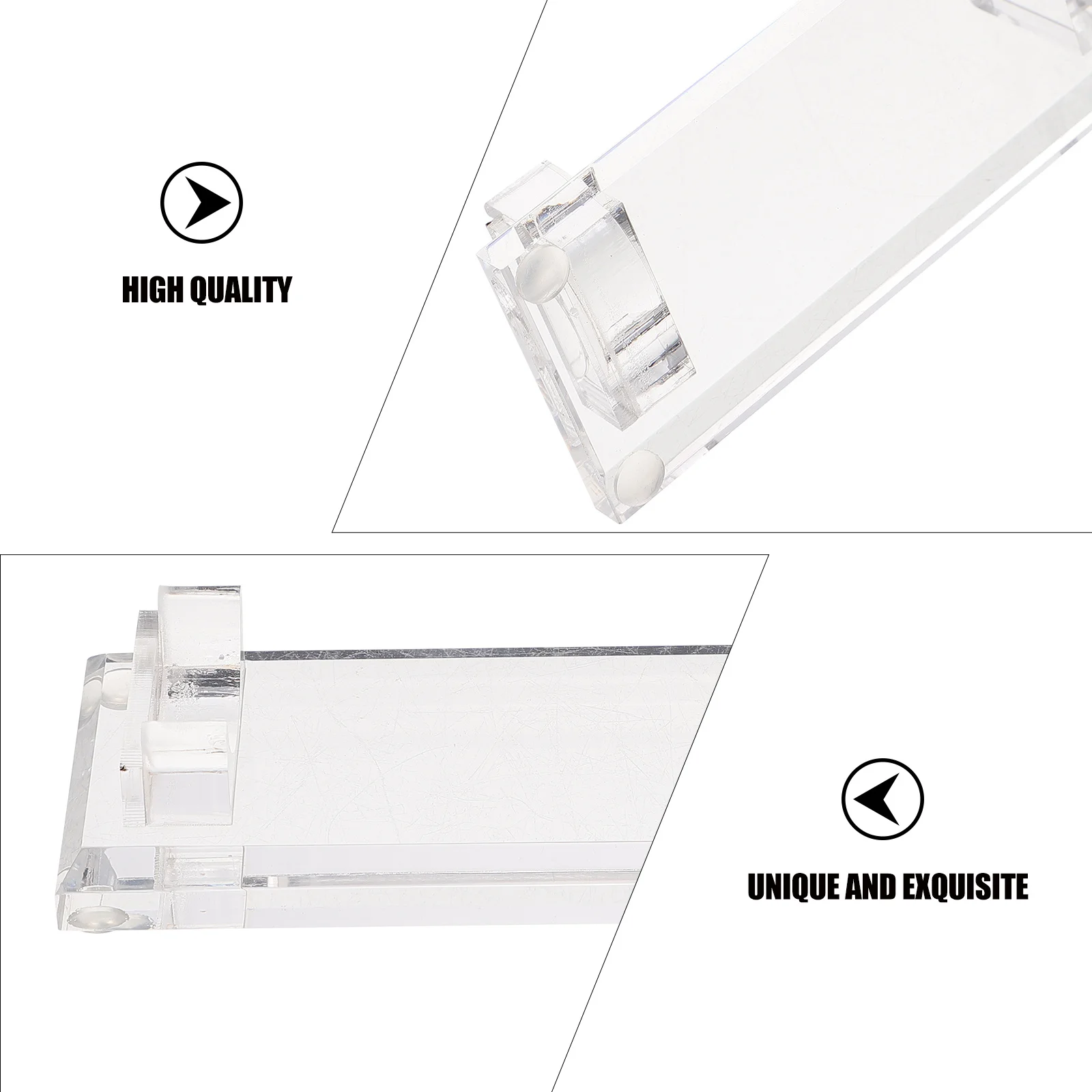 

1Pcs Acrylic Display Stand Unique Design Tattoo Pen Rack Stylish Decoration for Durable and Solid Desktop Organizer