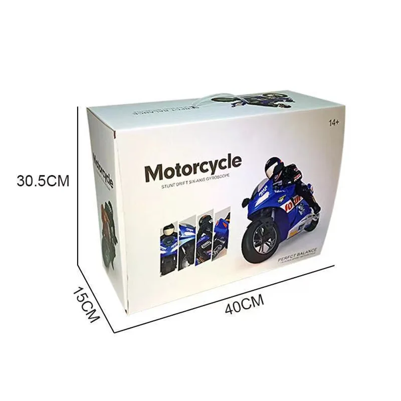 Elettrico Auto Bilanciamento RC Moto Ad Alta Velocità Drift Spin Stunt In Piedi Bici di Controllo Remoto Multi Gear Grande Giocattolo per Bambini Ragazzo