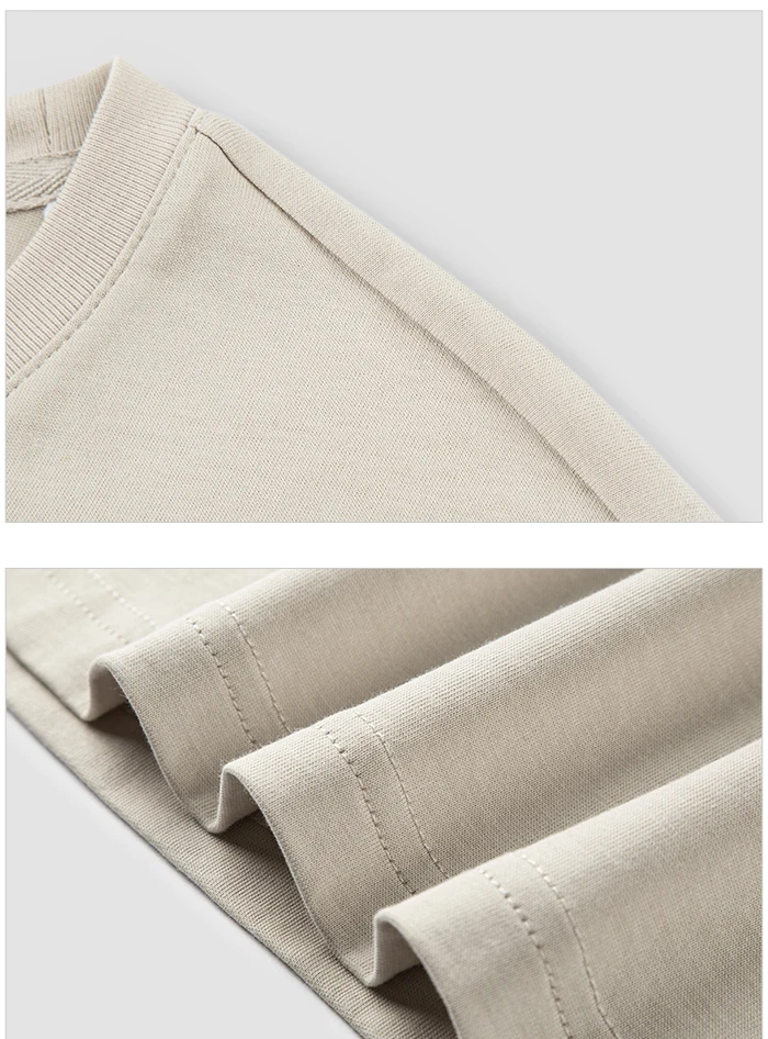 Semir 2026 Kurzarm-T-Shirt für Herren, Frühjahr Neuheit, Reine Baumwolle, Einfaches Alltags-Oberteil, Einfarbig mit Rundhalsausschnitt – Detail 16