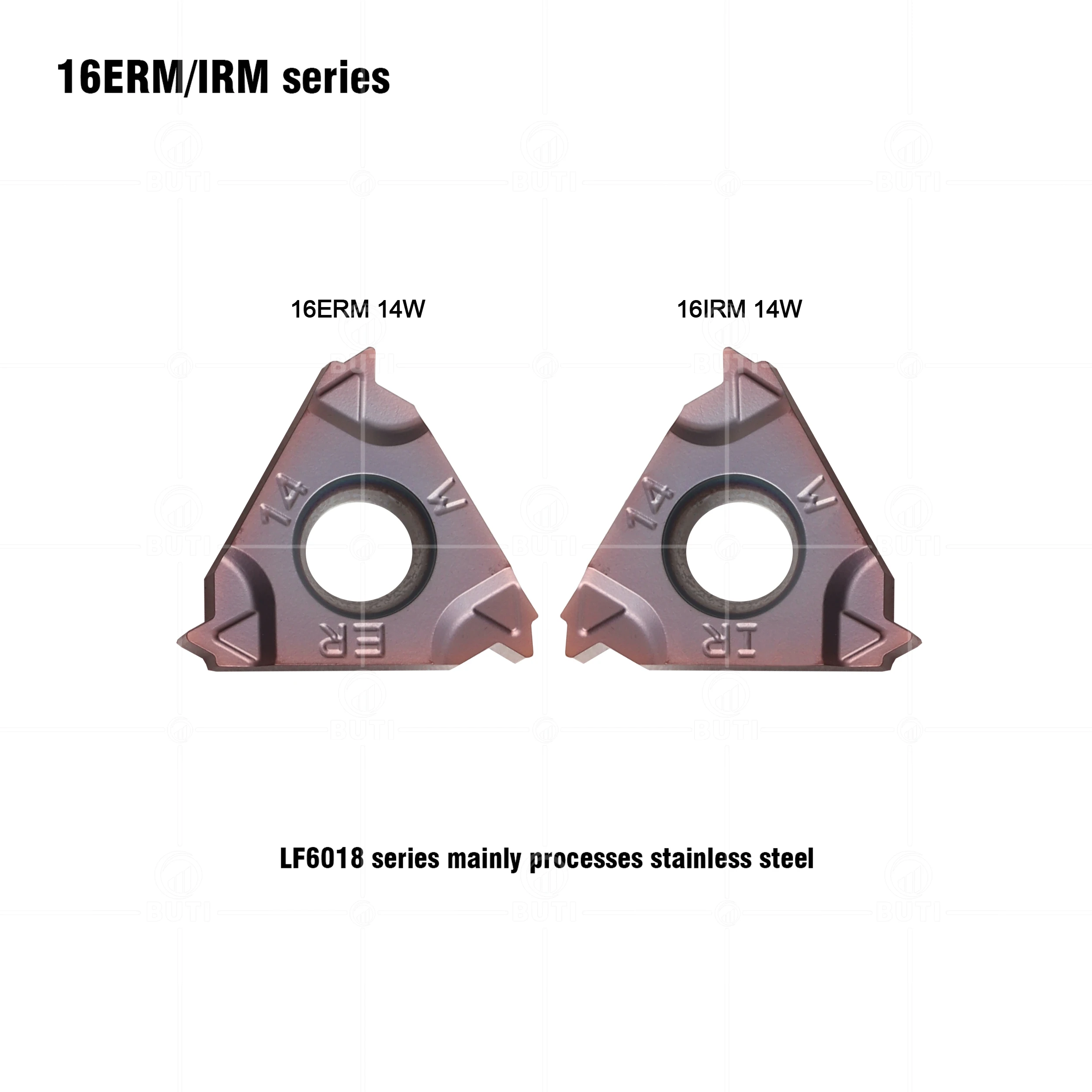 Imagem -05 - Deskar 100 Original 16erm 16irm 11w 14 Ag55 Ag60 Lf6018 Indexável Rosqueamento Carboneto Lâmina Cnc Torno Cortador para Aço Inoxidável