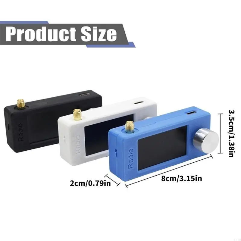 

0.5-108mhz SI4732 Mini Pocket Radio Receiver With 1.9inch Screen and Antennae