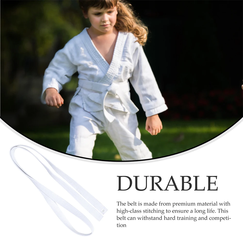 

2 шт. пояс для каратэ для мужчин, женщин и детей, легкий пояс для боевых искусств, униформа, тренировочное снаряжение, тхэквондо, кикбоксинг, оценка