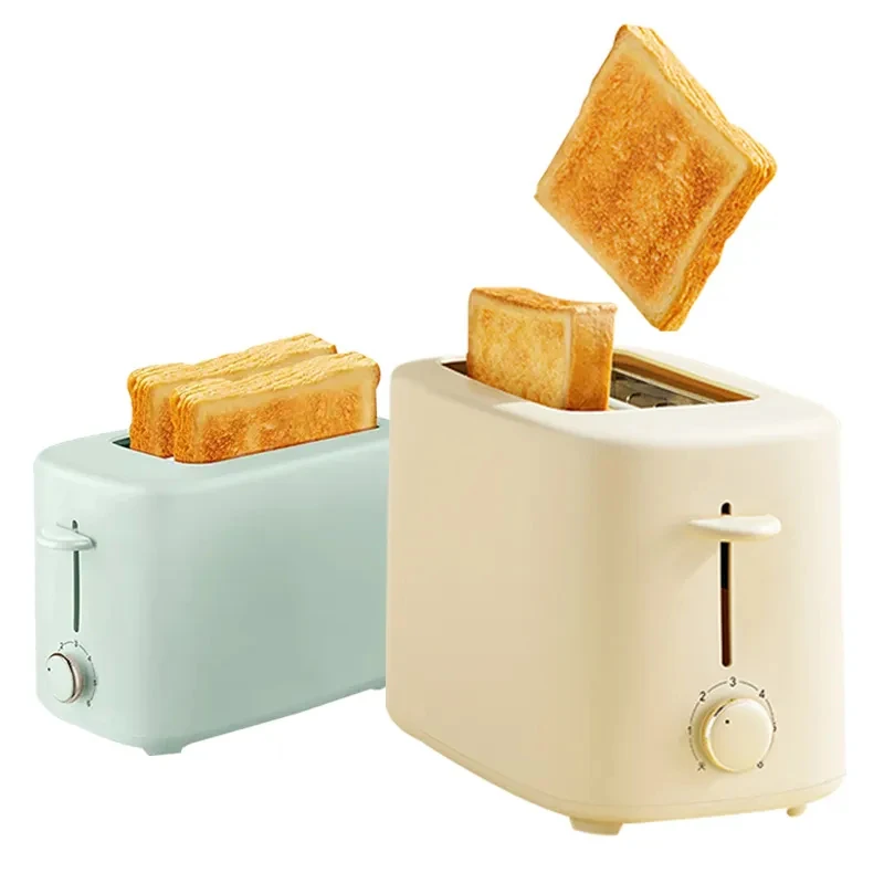

Electric Toaster 2 Slices Breakfast Bread Machine Removable Crumb Tray Toasters Home Automatic Sandwich Heating Maker 220V