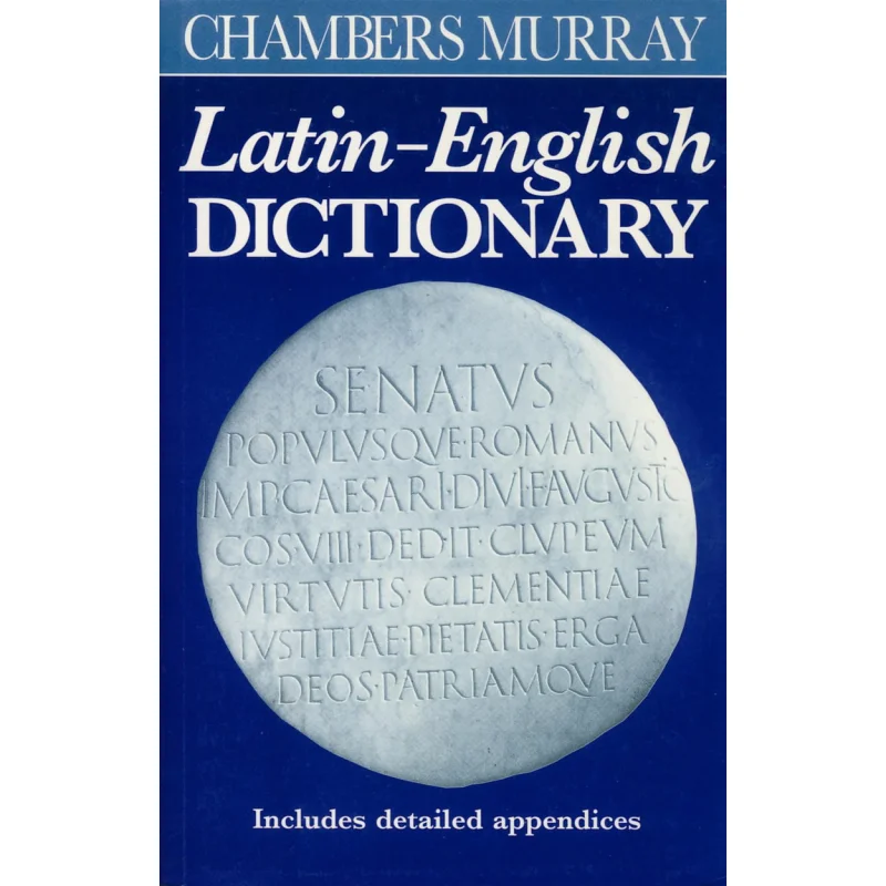 

Chambers Murray LatinEnglish Dictionary Smith William Chambers 9780550190031 Book