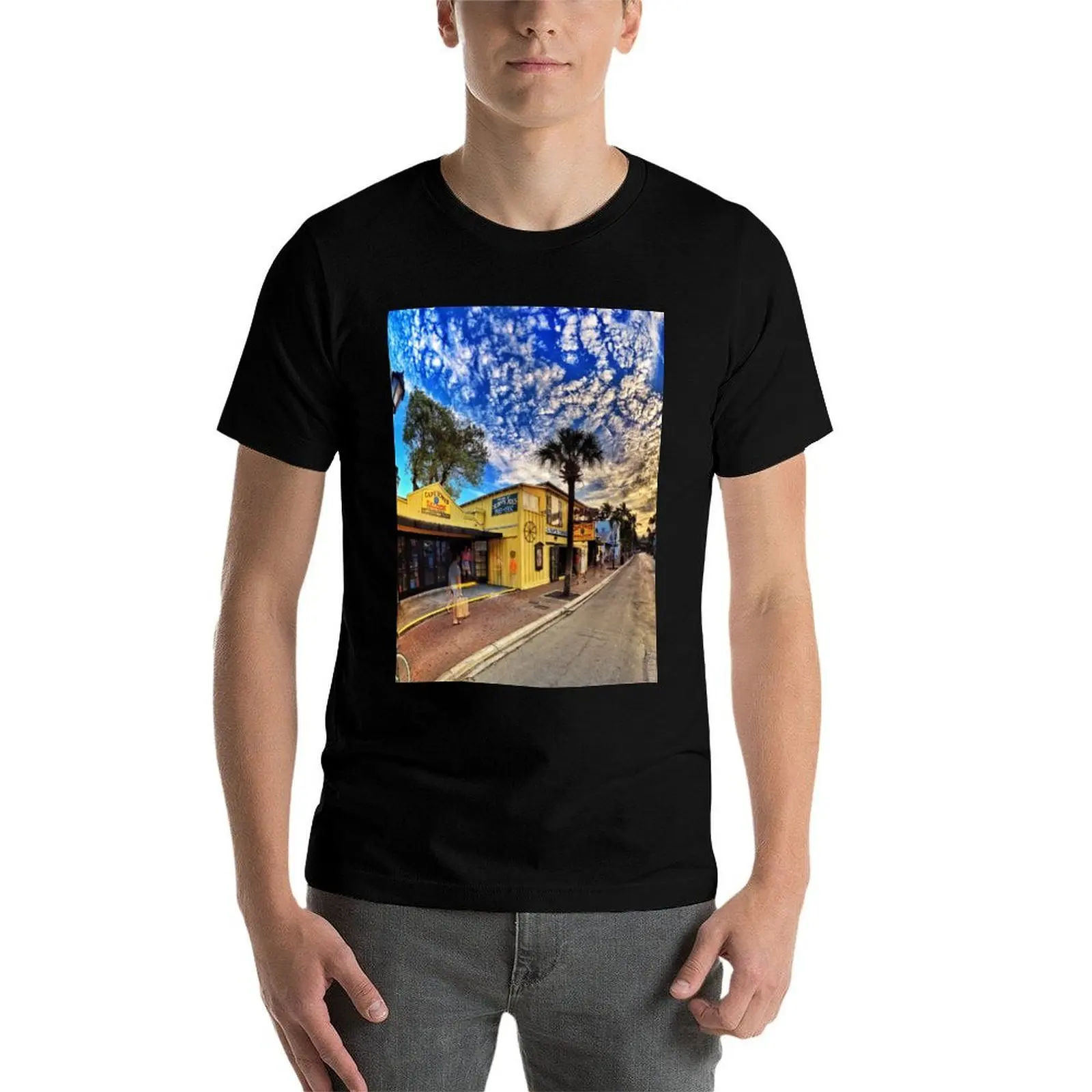 Captain Tony's Saloon of Key West FL T-Shirt man t shirts for men man tshirt t shirts for man slim