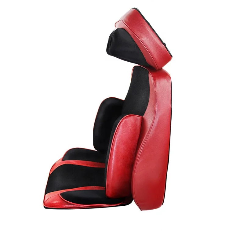 Portable multi-function kneading and shiatsu head back buttocks massage cushion for chair