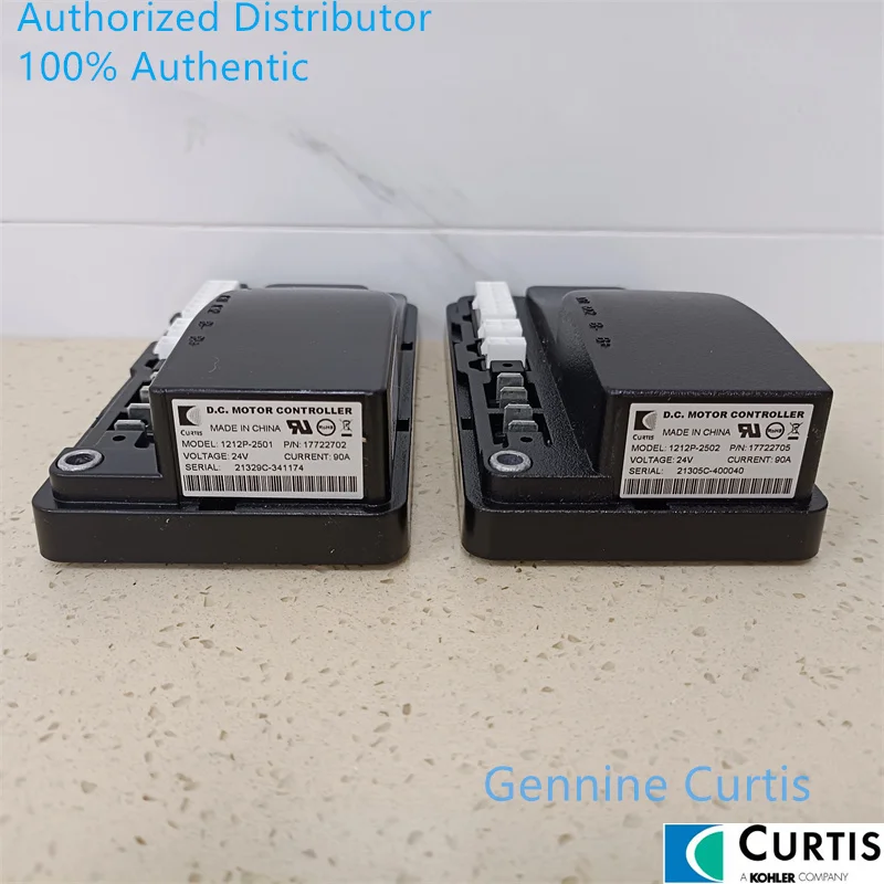 Genuine Curtis Controller 1212 1212P-2501 1212P-2502 24V 90A Motor Speed Controller 24 Volt 90 Amp for Scooter Electric Vehicle