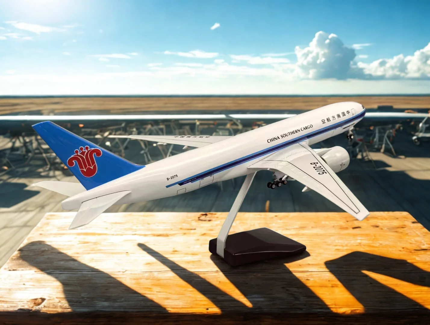 

Игрушка масштаб 1:157 B777 самолет Китай Southern Airlines грузовая модель 47 см литая под давлением смола коллекция самолетов демонстрационные игрушки