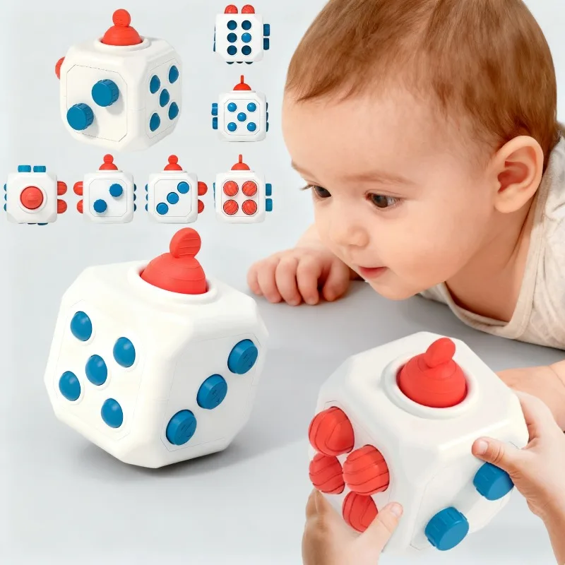 

Ручной мяч для раннего образования ребенка, шестисторонние игральные кости, игрушка, играйте больше, преимущественное интеллектуальное обучение, укус и практические способности
