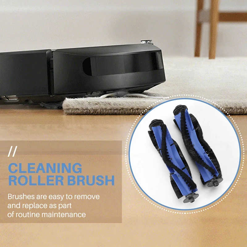 2 قطعة فرشاة الأسطوانة الرئيسية ل Cecotec Conga Excellence 1090 مكنسة كهربائية فرشاة دوارة تنظيف استبدال الملحقات