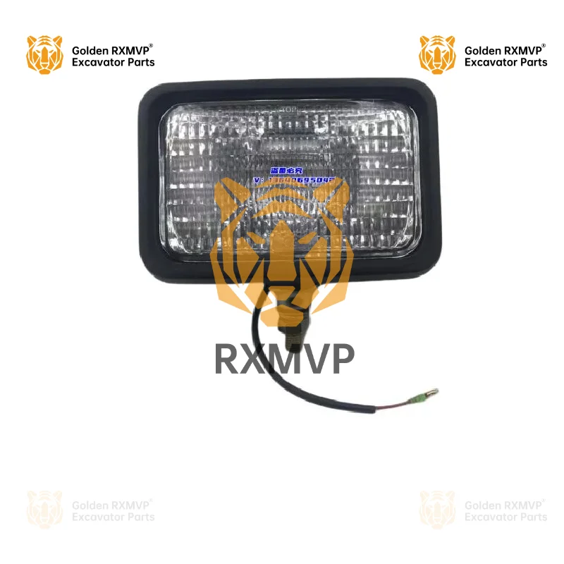 For Kobelco SK kx Excavator Work Headlight SK75 130 140 200 210 230 250 350-8-6 Arm Light Excavator Accessories