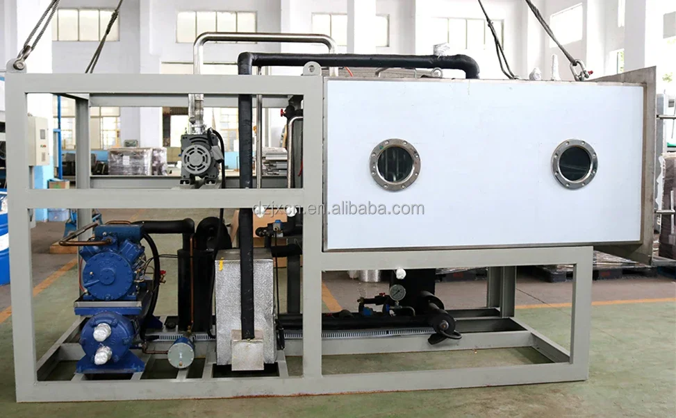 Large Capacity 500Kg Industrial Food Fruit Vegetable Fr eeze Dry Machine Vacuum Dryer Free ze Drier  Lyophilizer Drying Machine