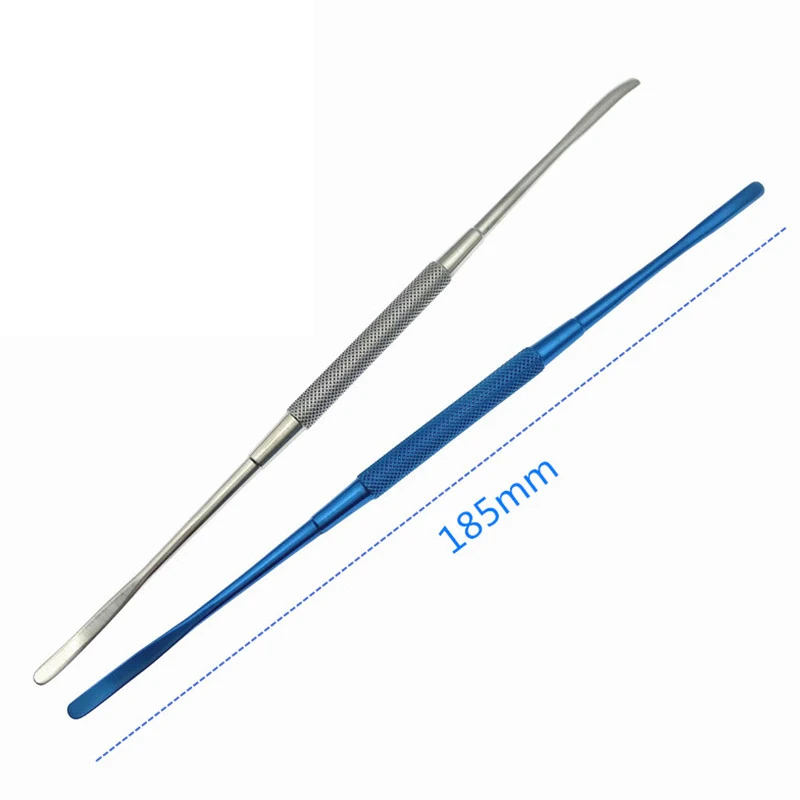 

185mm Titanium alloy Freer periosteal elevator double-ended ophthalmic surgical instruments round handle