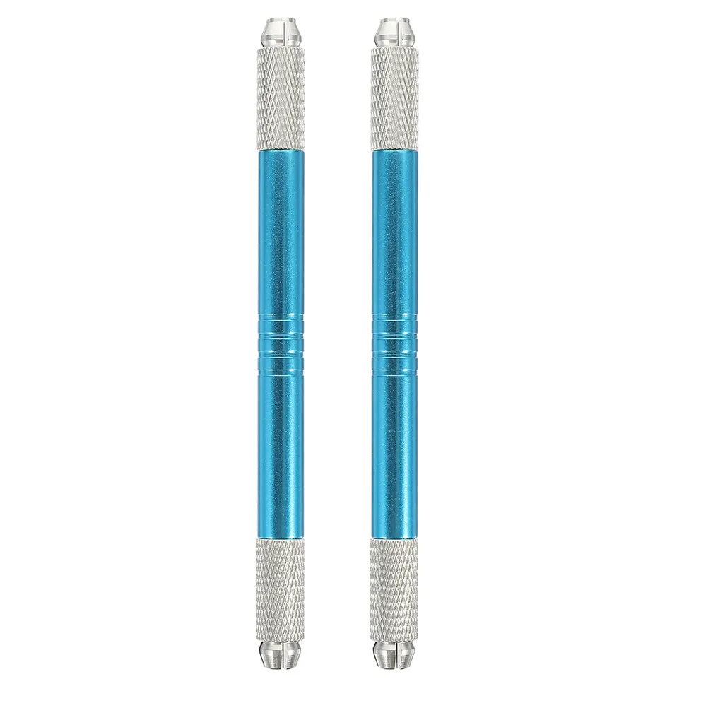 

2Pcs Manual Microblading Eyebrow Pen Versatile Use Beginners to Reliable Materials Consistent Performance Microblading