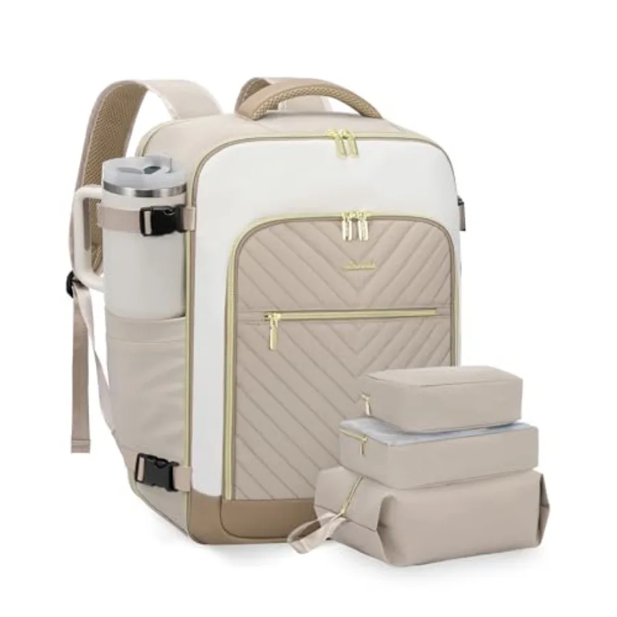 

LOVEVOOK Large Travel Backpack for Women TSA Carry on Backpack for Airplanes 40L Personal Item Travel Bag for Women fits 17" La