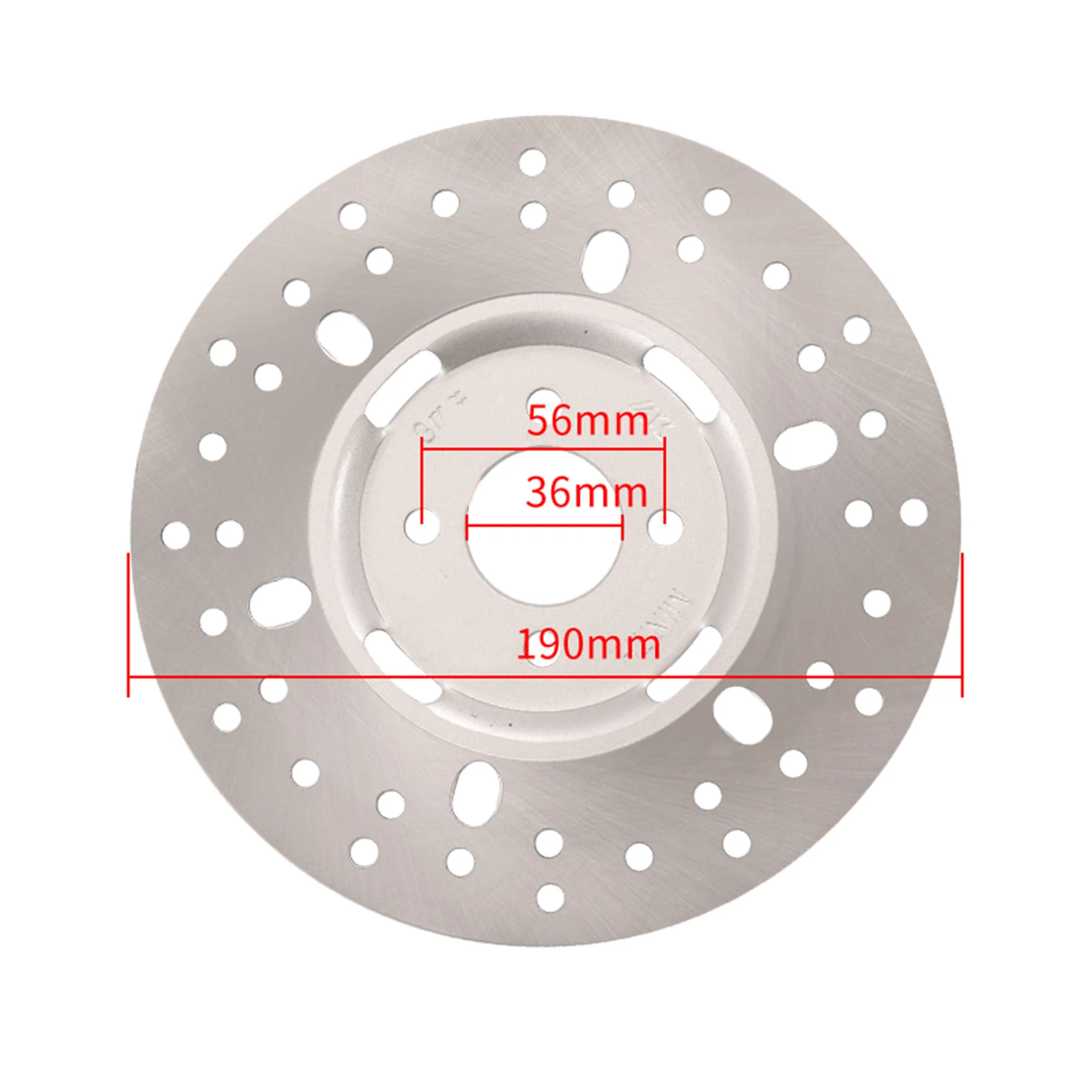 Universal Motorcycle Front Rear 180mm/190mm Brake Disc rotor for ATV UTV Buggy go Kart racing Four Wheel Bicycle scooter