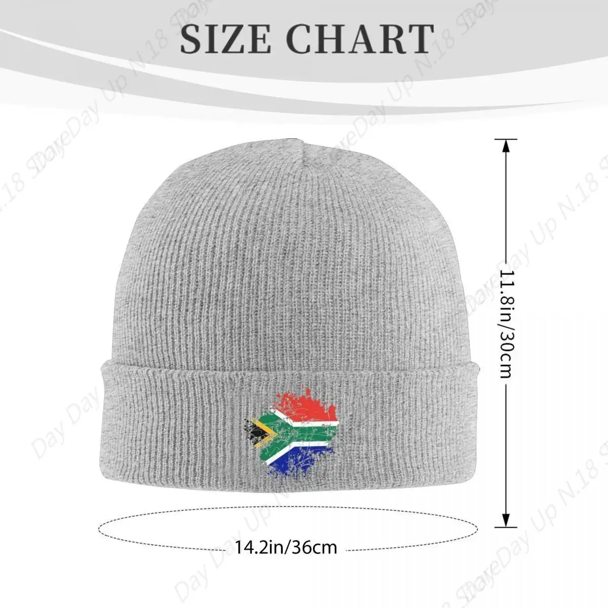 South Africa Beanie Hats African Flag Skullies Beanies Outdoor Sport Elastic Men Women Caps Autumn Custom Fashion Bonnet Hats