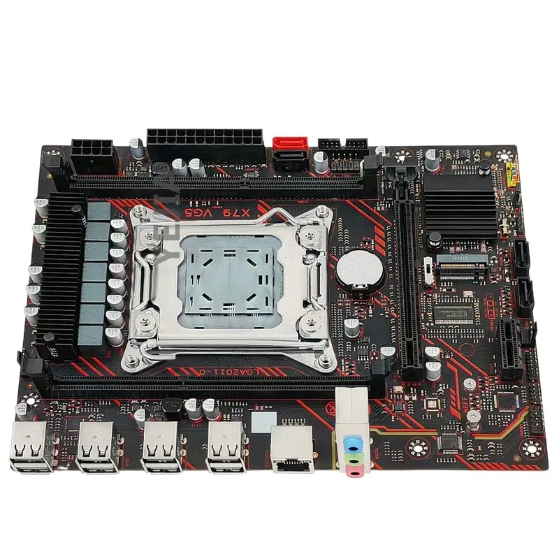 X79 LGA2011-2 Gaming Motherboard Combo Server Board with E5-2689 2660 2680V2 CPU - view 4