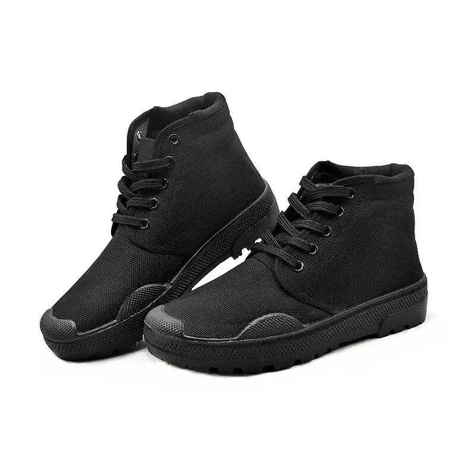 Men Canvas Sneakers High Top Casual Shoes Fashion Men's Work Shoes Male Brand Ankle Botas Tenis Masculino Plus Size
