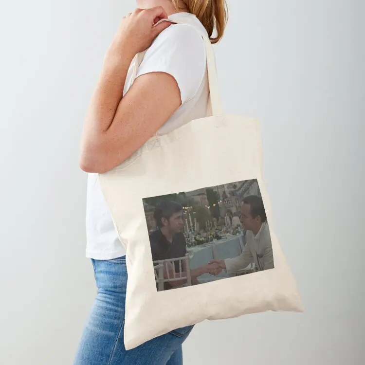 Succession Tom and Greg - Handshake Tote Bag Custom bag shopping bags foldable sac pour femme