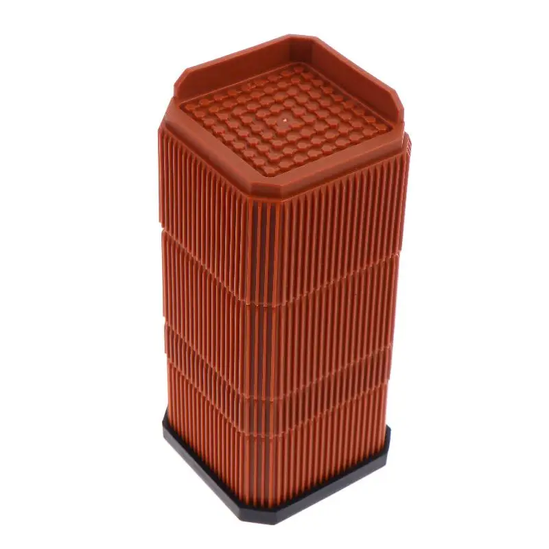 Professional Heavy-Duty Furniture Foot Pad Non-slip Adjustable Bed Lifter Square Bed Lifts Risers Desk Sofa Chair Legs