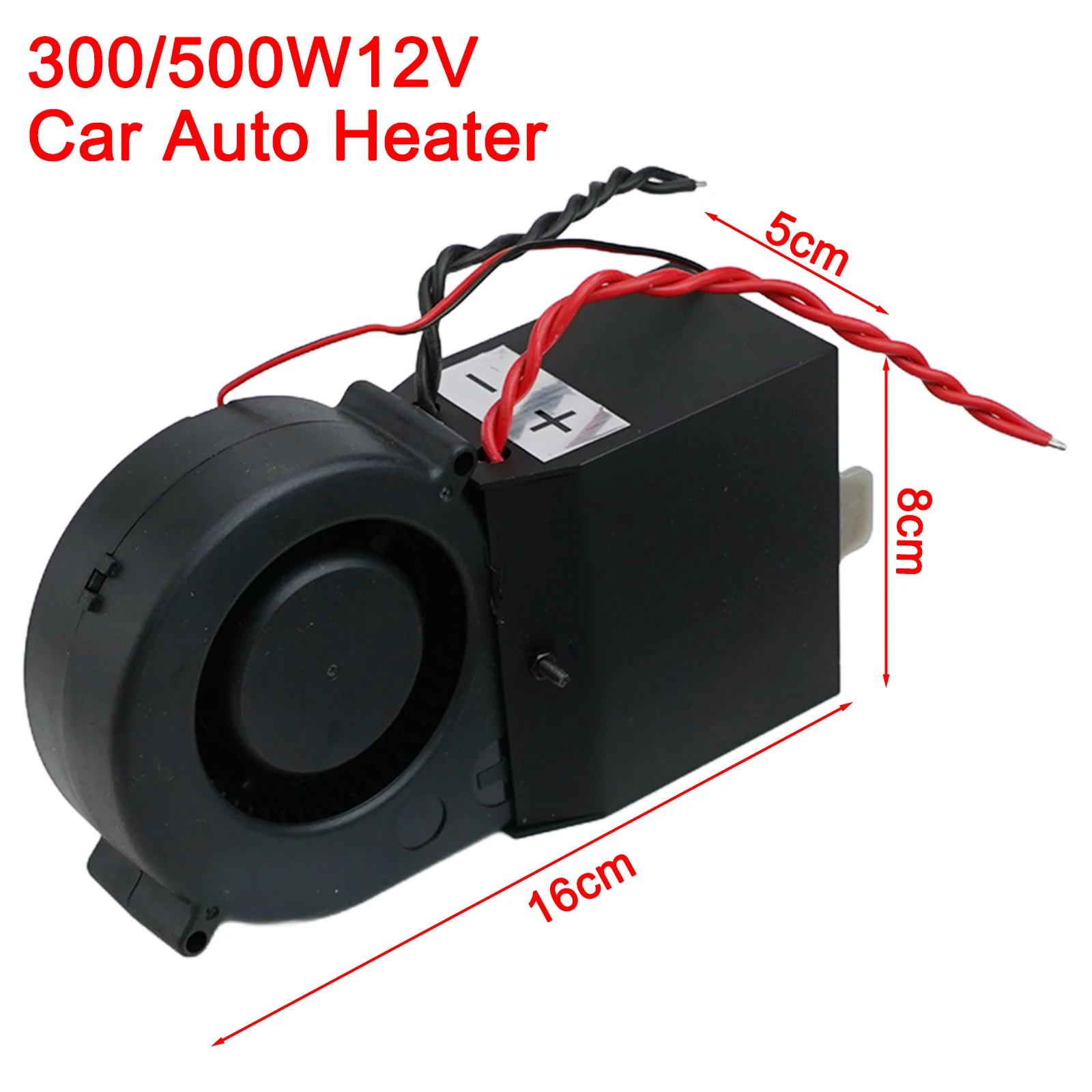 Car Heater Fan Powerful Dual Turbine Fast Heating Windshield Defogging Demister 12-24V 150-300W/300W-500W