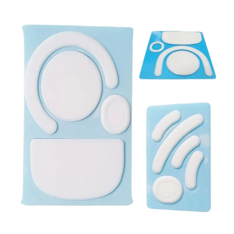 1Set Mouse Skates Glides Feet Pad Mouse Feet Sticker For Logitech X SUPERLIGHT mouse Round Curved Edges Feet