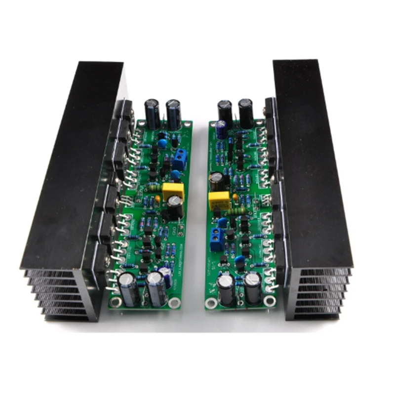 

2Pcs L15 FET Power Amplifier 2 Channels 3 Pairs IRFP240 IRFP9240 150W 8R ,300W 4R, 600W 2R