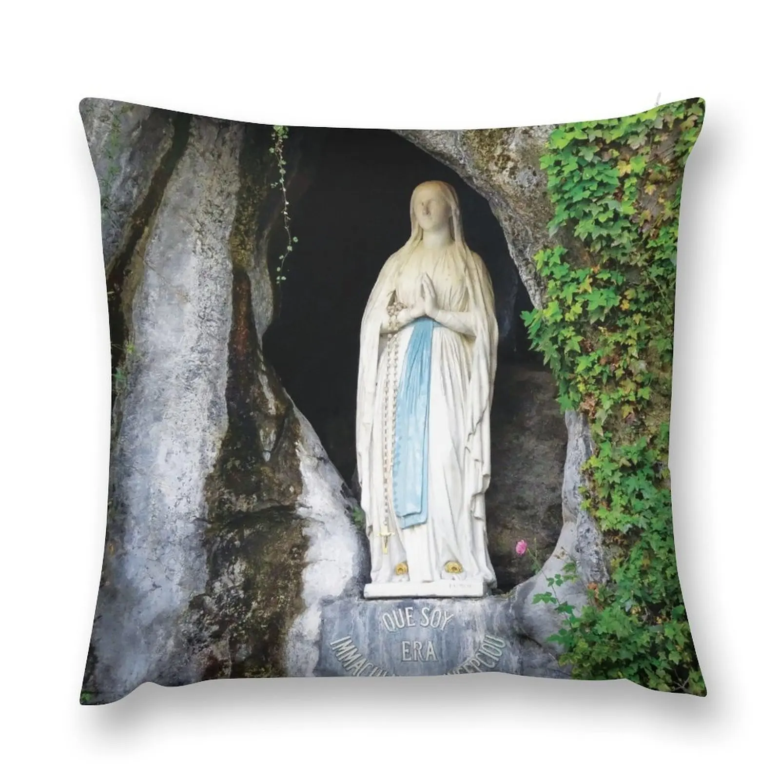 Our Lady of Lourdes Throw Pillow Sofa Decorative Covers christmas pillowcases pillow