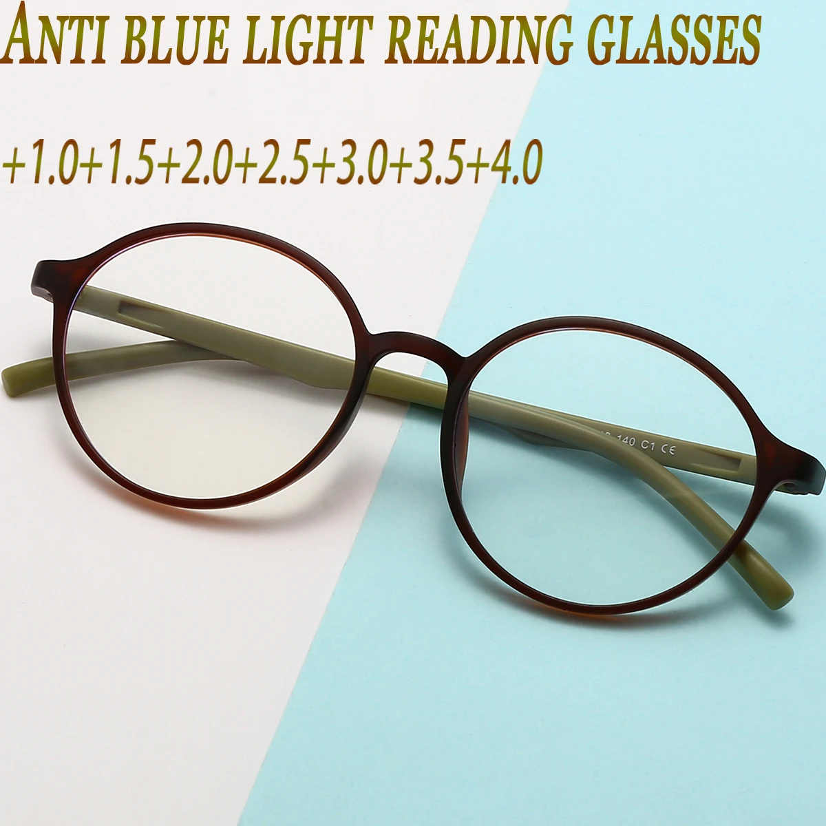 

Fytoo Blue Light Blocking Reading Glasses,Tr Frame Stylish Ideal for Office Reading, Men and Women. Great Gift. New Trendy Design