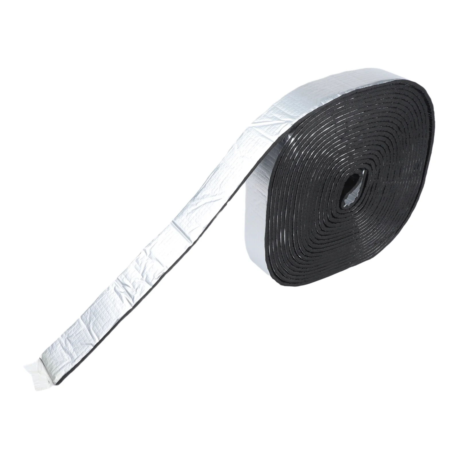 Foam Foil Pipe Insulation Tape 10m for Winter Pipe Freeze Protection with Flame Retardant Aluminum Foil and Backing