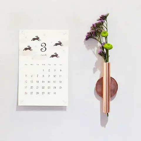 नॉर्डिक स्टेनलेस स्टील दीवार फूल फूलदान गुलाब सुनहरा फूल धारक फूलदान घर सजावट लिविंग रूम दीवार फूल फूलदान रैक 8 best sales फूलदान भित्ति चित्र - №2